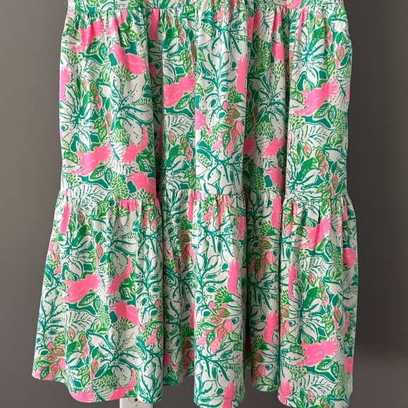 Lily Pulitzer Geanna Just Wing It Tiered Dress - Picture 5 of 8